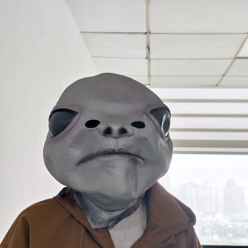 

Game Twinsage Glintstone Crown mask helmet Latex Face costume Halloween Cosplay Party masquerade props for Adult