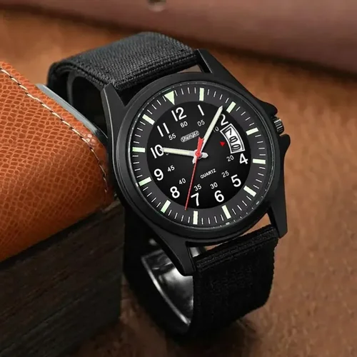 Imagen 2 del producto Reloj Hombre 2024 relojes de nailon a la moda para Hombre Reloj de cuarzo militar de lujo para Hombre Reloj de pulsera con fecha y calendario Reloj Masculino