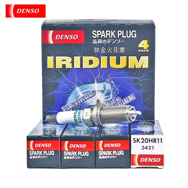 

Свеча зажигания DENSO Iridium platinum SK20HR11 3421, подходит для наклонной форсунки Hanlanda Prado GX400 oe 90919-01191