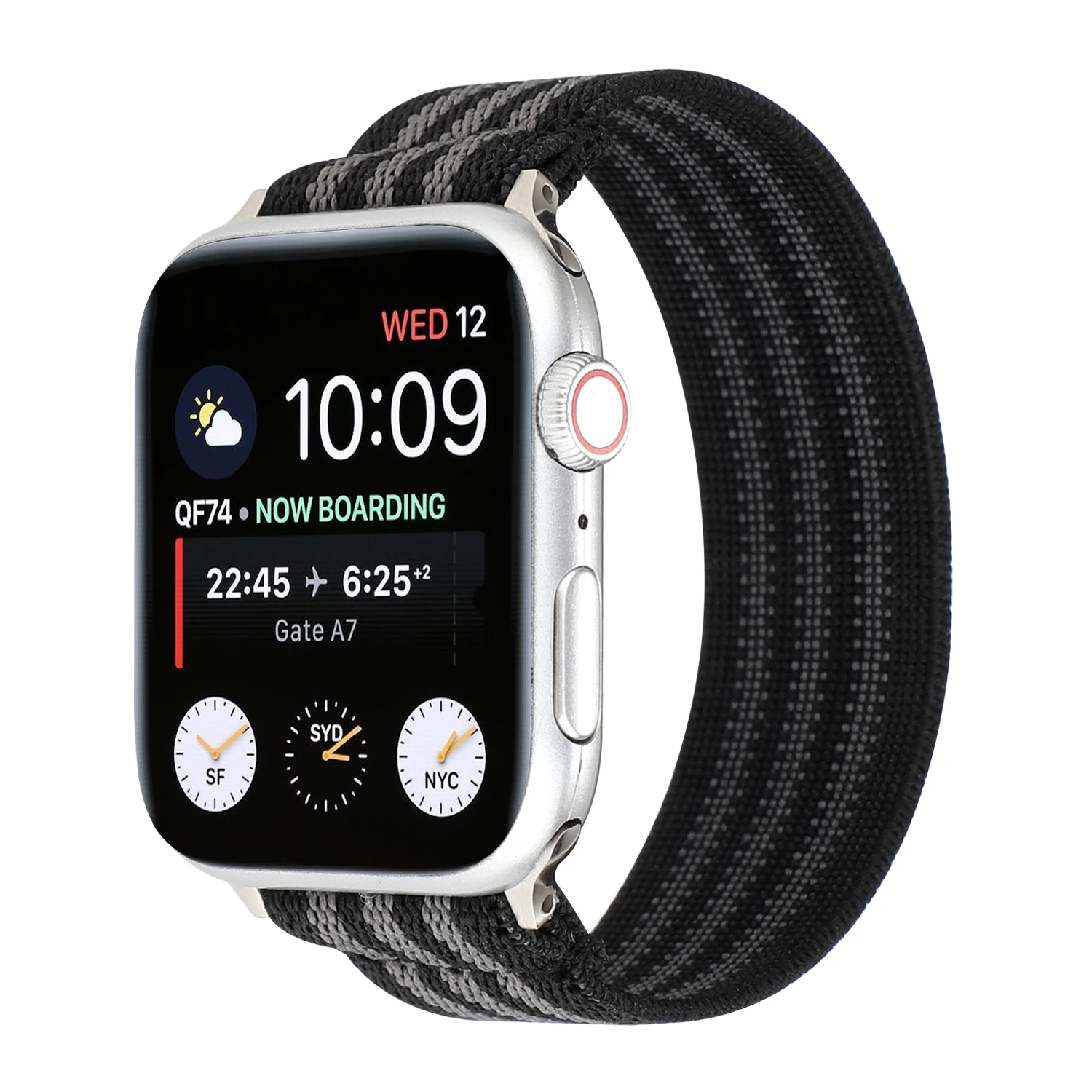 

Strap for Apple Watch bracelet Elastic printed fabric band for smart watch cloth band lady and men fringe strap for Iwatch belt