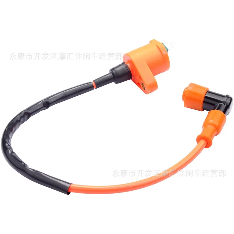 ATVSuitable for Beach off-Road VehiclesHONDA TRX90-110CC 1997-2006High Voltage Pack Ignition Coil Orange