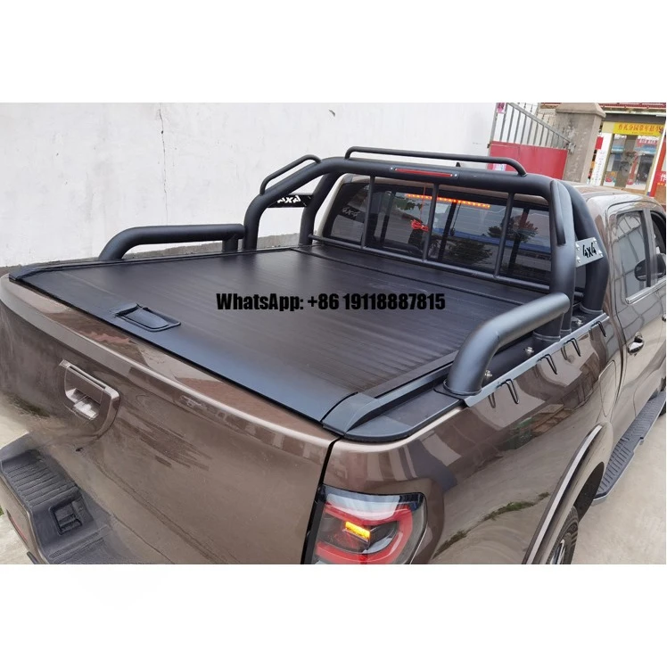 

Waterproof Pickup Truck Auto Tonneau Cover Roller Lid Automatic Trunk Lid for for Hilux 2016 for toyota corolla