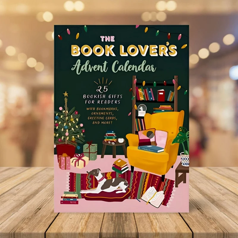 1 Piece Advent Calendar Christmas Gifts As Shown For Book Lovers Christmas Book Lovers Book Advent Calendar Surprise Box