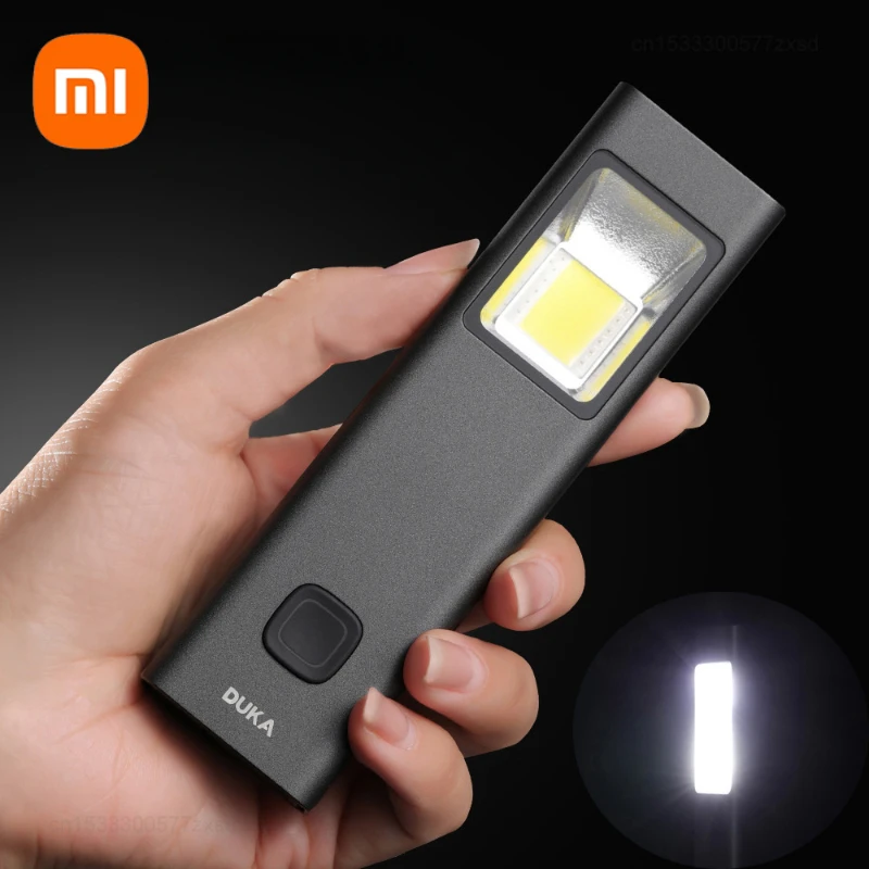 Xiaomi Duka atuman ไฟฉายอเนกประสงค์ FL1กลางแจ้งไฟฉายไฟฟ้าแบบพกพาชนิด C ชาร์จโดยตรงกันน้ำ