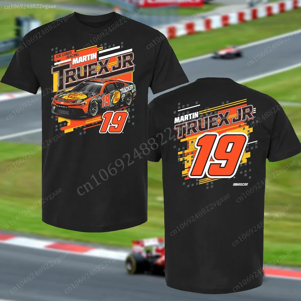 

202 Summer Ty Gibbs 54 Motorsports T Shirt Cotton Men Collection Racing Team Car Nas-car T-shirt Vintage Clothes Tee Jersey