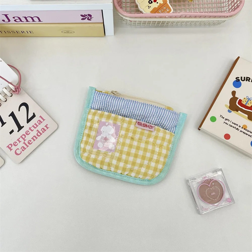 

Милый портативный кошелек для монет, многофункциональный легкий кошелек, держатель для карт, маленькая сумка для хранения на молнии, студенческая сумка