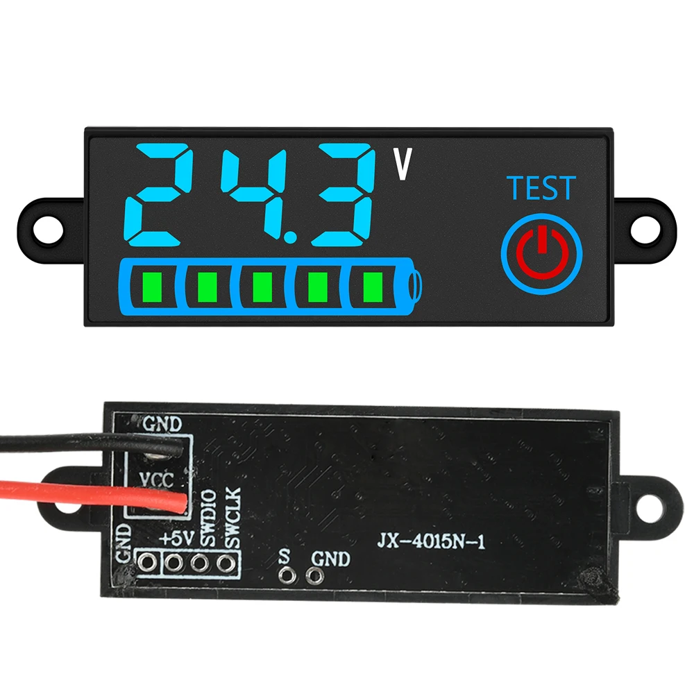 DC 7-55V Batterieladeanzeigeplatine 18650 Li-Ion Lipo Lithium Batterie-Ladezustandsanzeige Tester Kapazitätsmessgerät Detektor – Detail 20