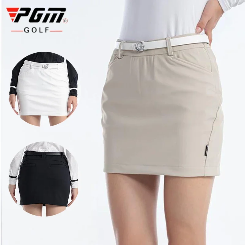 

PGM Women's Golf Sports Short Skirt Outdoor Sports Girl Skirt Leisure Badminton Tennis Pencil Skorts Athletic Golf Pantskirts