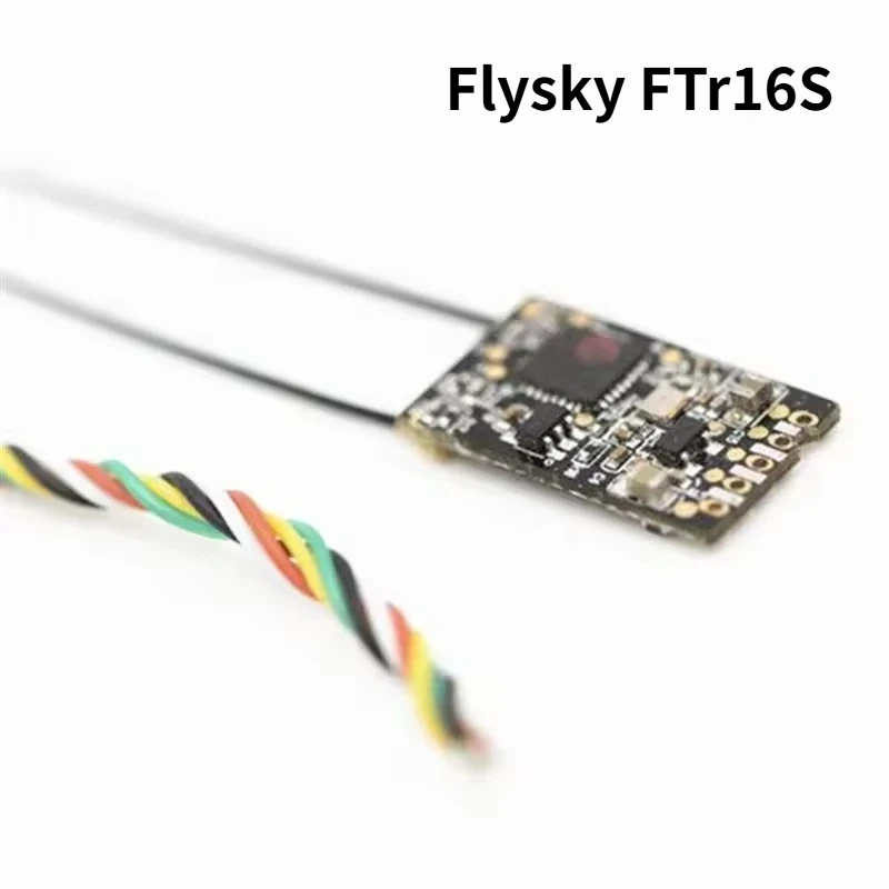 FLYSKY Fusi FTR16s 2.4GHz AFHDS 3 Dual Antennas I.bus S.bus PPM Mini Receiver for Airplane Glider FPV Racing Drone RC Part