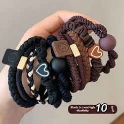 Hair Band Headband 2024 New Style Hair Rope High Elasticity and Durable Rubber Band Women's Hair Tie Simple Elegant Ponytail ...