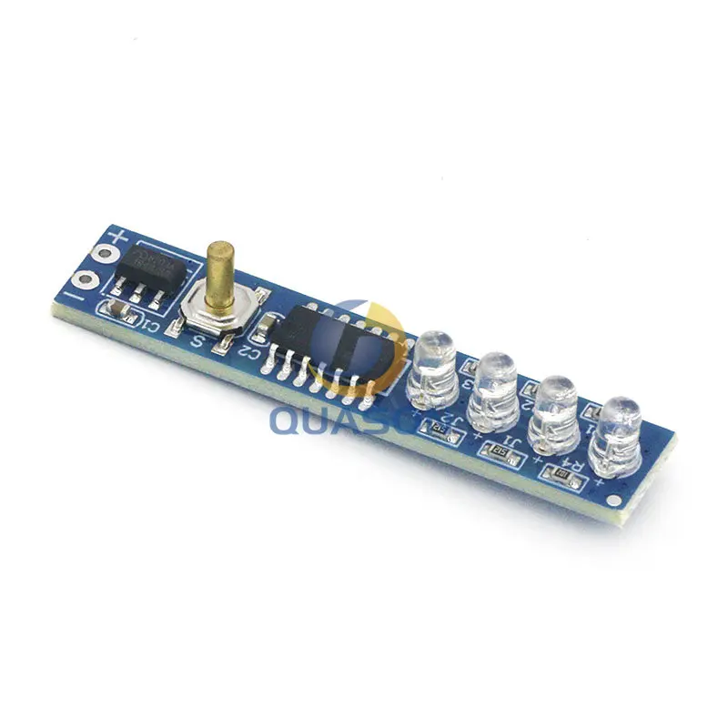 1S/2S/3S/4S Lithium Battery Capacity Indicator LED Display Board Power Level Indicator For 18650 Lithium Battery DIY