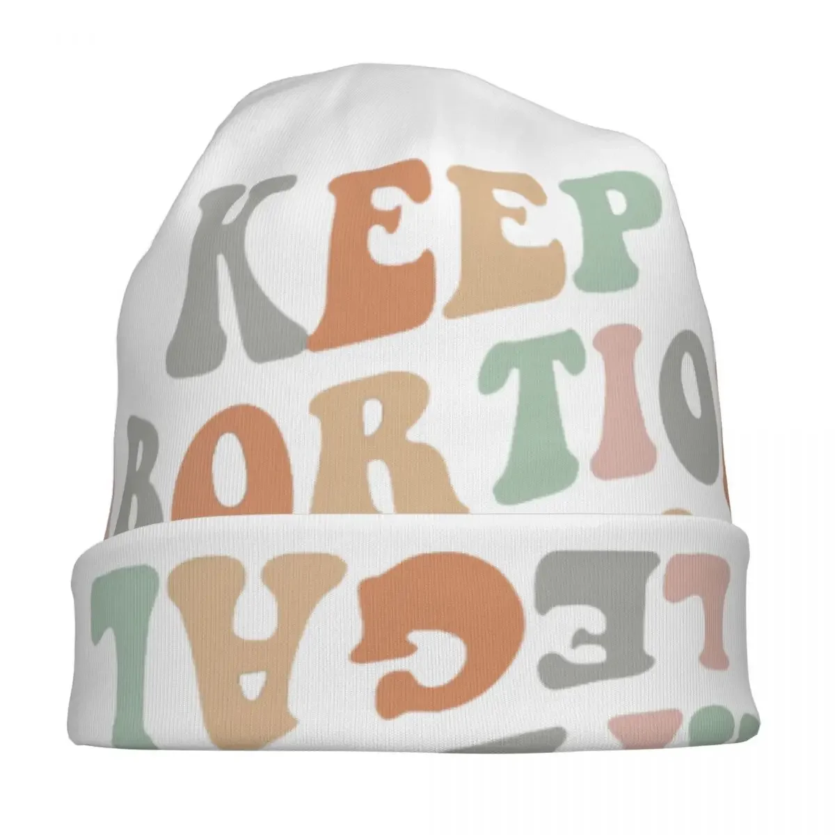 Keep Abortion Safe And Legal Feminist Cap Cool Men Women Street Skullies Beanies Hats Spring Warm Bonnet Knitting Hats