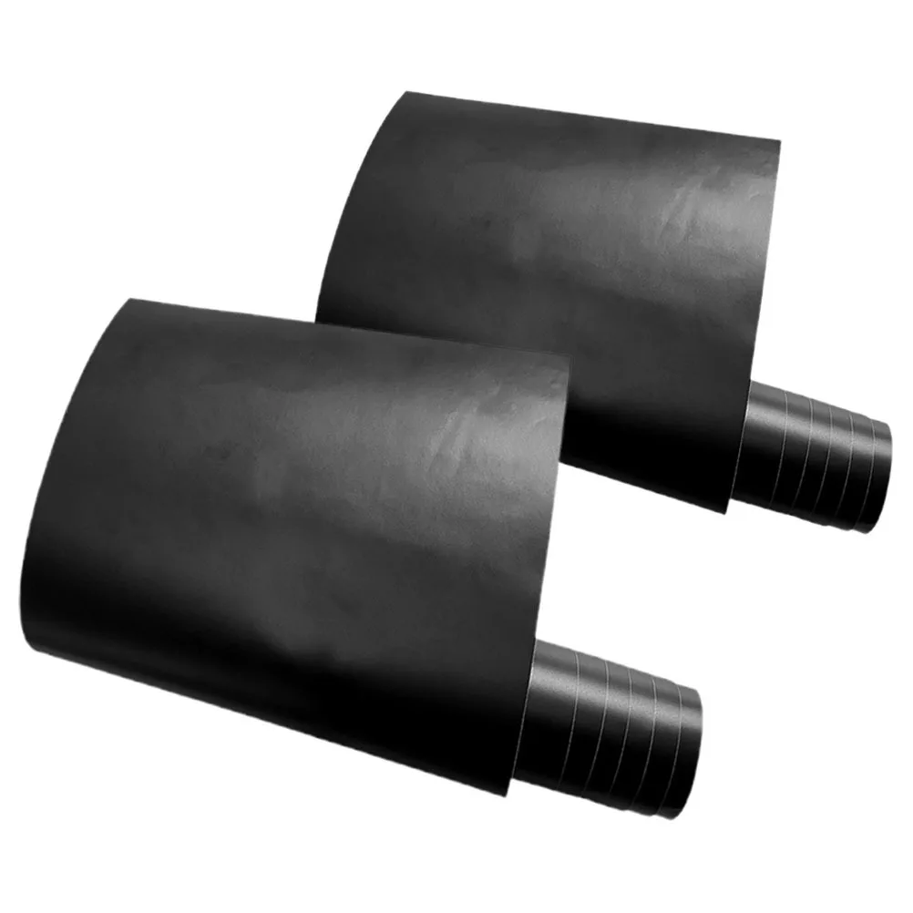 

2pcs Glass Sunshade Stickers Durable Material Anti Glare Easy Installation Car Window Sun Visor Automotive Sunshade Windscreen