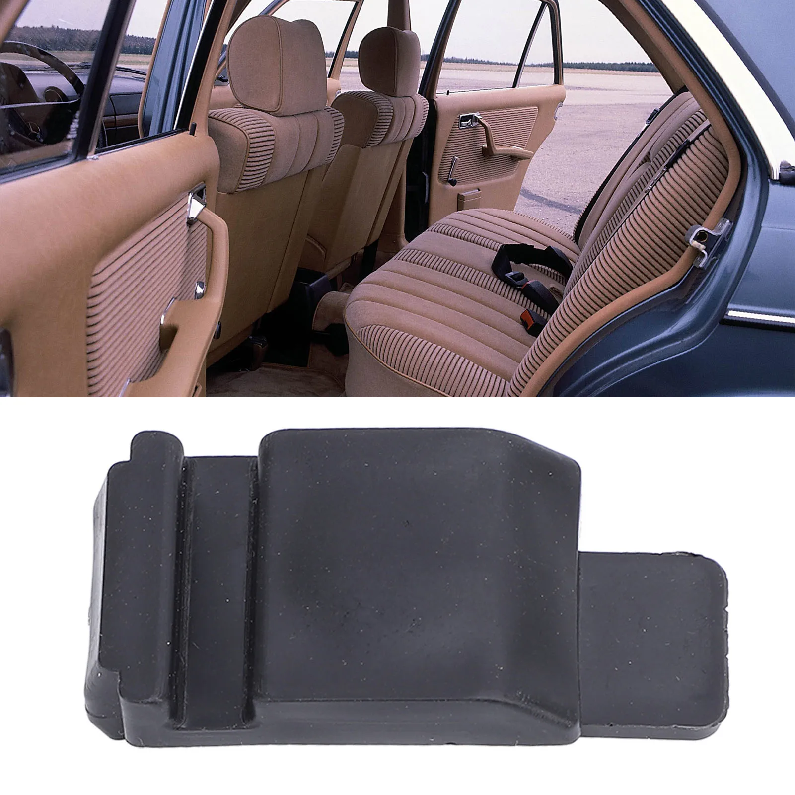 

Комплект резиновых накладок для дверных замков, длительный срок службы, снижение шума, простая установка, для W126 1979–1991 гг.