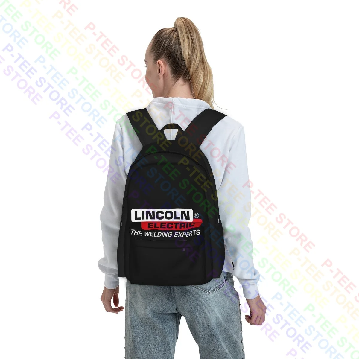 Lincoln Electric Welders Welding Experts Wire Equipment Large Capacity Backpack Vintage Gymnast Bag