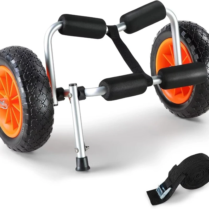 

Aluminium trolley trolley 100kg kayak paddle board boat load capacity