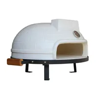 Ceramic Pizza Oven Pizzacraft Pizzeria Pronto Outdoor Pizza Oven, Lightweight, Portable & Safe On Any Surface