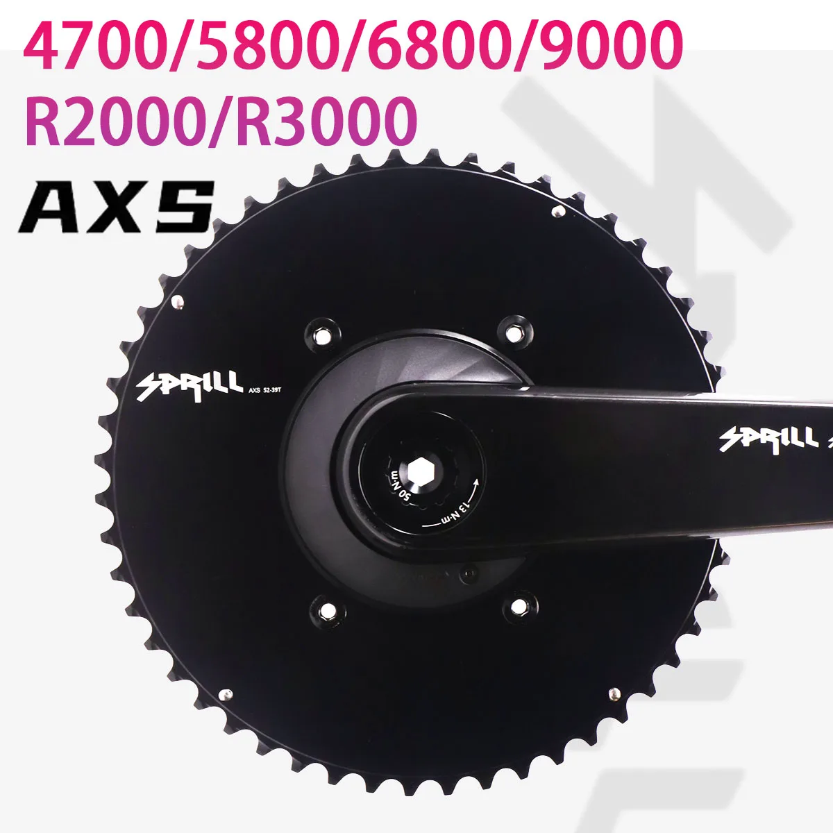 PASS QUEST 110 bcd Double chainring For shimano 4700 5800 6800 dura ace 9000 r2000 r3000 road bike axs 12 speed chainring