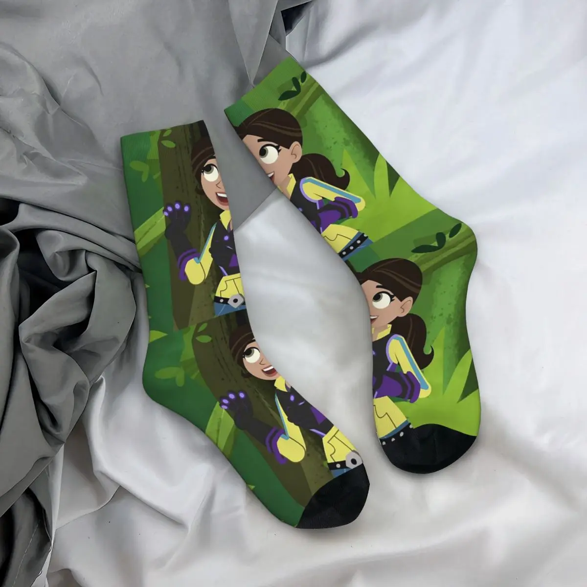 جميع المواسم Aviva Corcovado البرية Kratts الجوارب Harajuku الرياضة الأوسط جوارب أنبوبية جوارب مضحكة للرجال النساء الهدايا #6