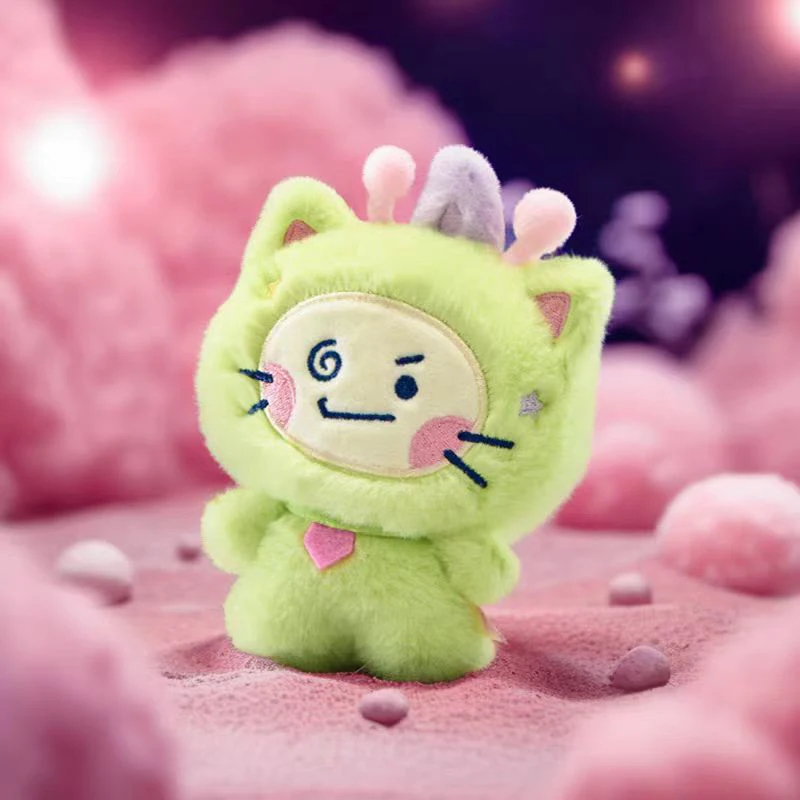 2025 New Style Linefriends Truz Planet Series Plush Doll Cute Ornaments Interior Decoration Gift Toy Collectibles