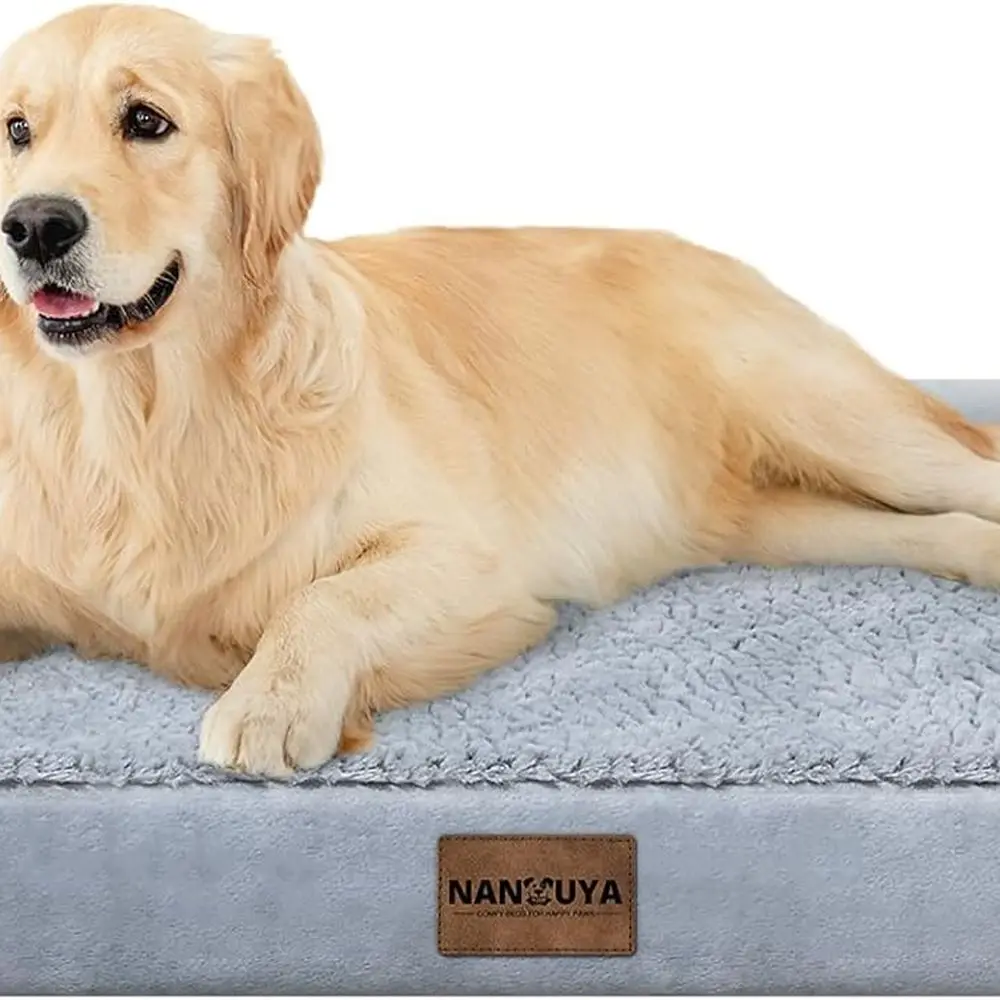 

Large Dog Bed Orthopedic Washable: Beds Bolster XL Bed Large Big Dogs Memory Foam Couch Sofa Waterproof with Removable Cover