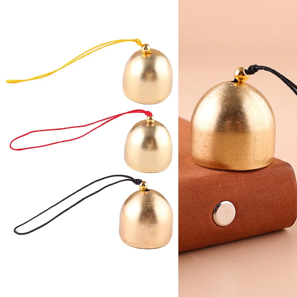 구리 금속 벨 장식 순수 구리 벨 펜던트, 황동 문짝 벨, DIY 공예, 바람 종소리, 아트 액세서리 제작