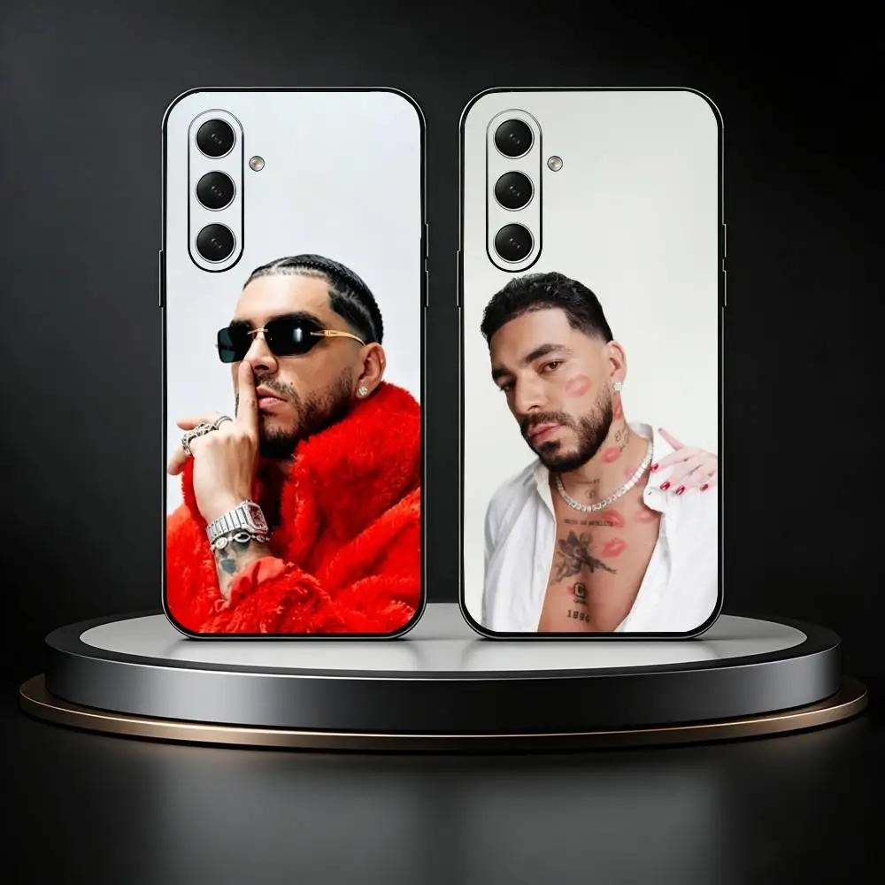 

Singer R-Ryan Castro Phone Case For Samsung Galaxy A73,A21s,A22,A31,A52,A53,A71,A41Soft Black Shell
