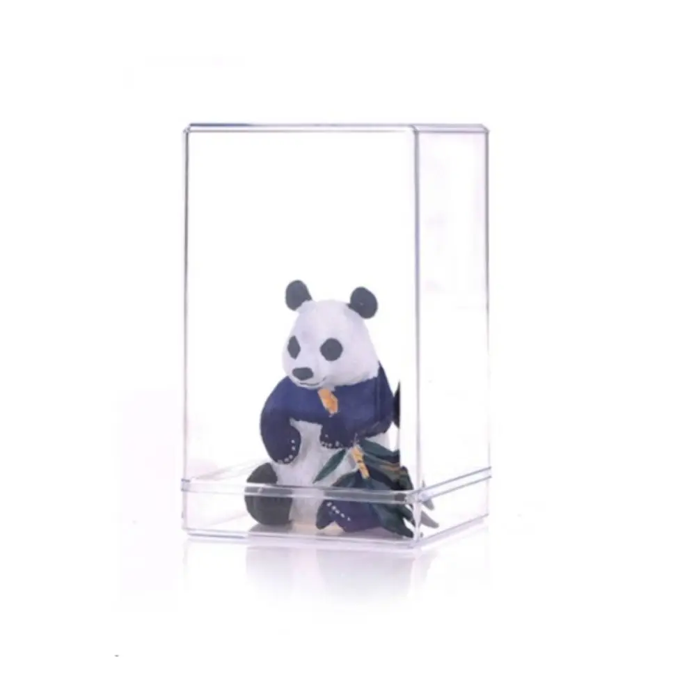 Storage Box Desktop Doll Display Box Single Dustproof Transparent Display Rack