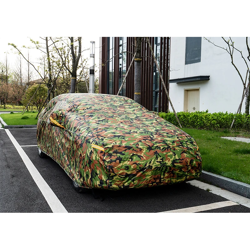 For Aito M7 Outdoor Protection Oxford Car Cover Snow Cover Hail Sunshade Waterproof Dustproof Exterior Camouflage Car Cover