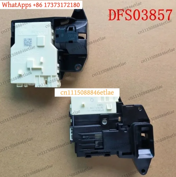 k3 DFS03857 DFS03857C Drum Washing Machine Door Lock Switch, Door Interlock Replacement Part
