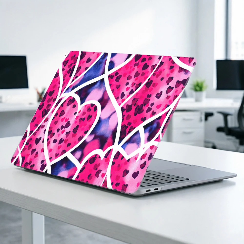 

Leopard print spots Laptop Case for MacBook Air 15 2026 model A3448 M5 Hard Cover for MacBook Neo 13 Pro 13 14 16 M2 M3 M4 Case