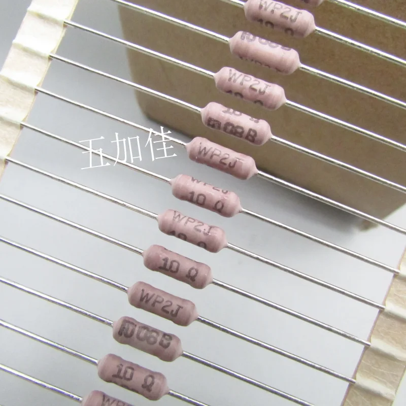 10-100pcs Japanese RWP02J10R0A520NH 2W 10R 5% power heat-resistant metal film resistor