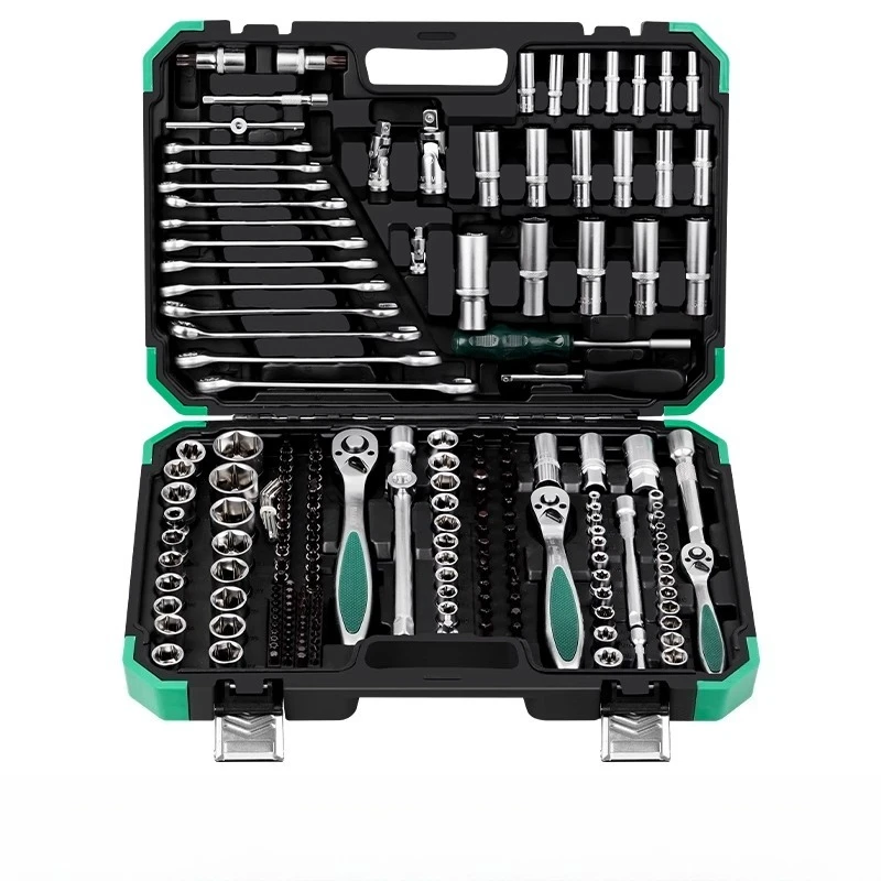 ชุดเครื่องมือซ่อมรถยนต์ 150 ชิ้น ปี 2025 - รวมถึงเครื่องมือซ่อมรถยนต์, ประแจและซ็อกเก็ต, และเครื่องมือบำรุงรักษารถยนต์