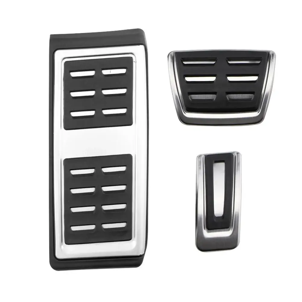 

For Stainless Steel Pedal Set for Golf For Skoda For Octavia For Stylish and Foot Pedals for Enhanced Grip and Safety