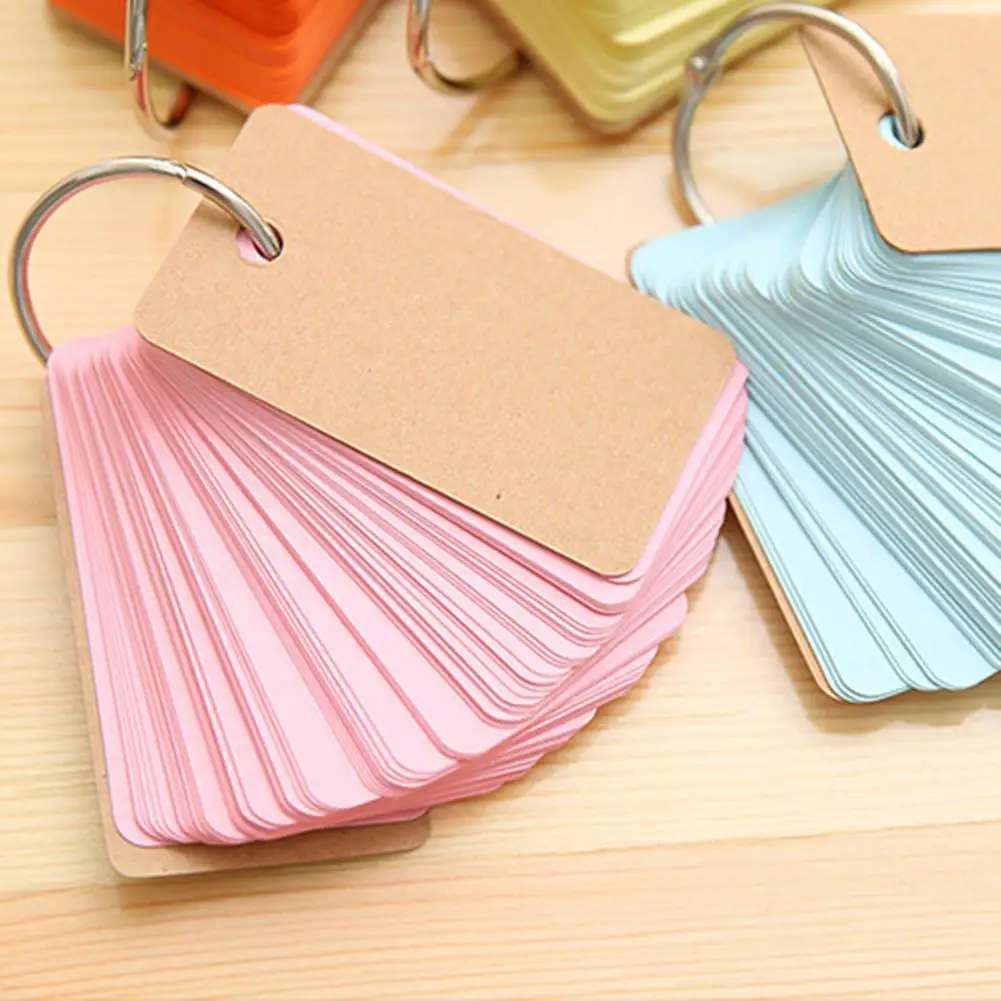 Smooth Surface Fadeless Planner Diary Mini Loose-leaf Notebook School Supplies