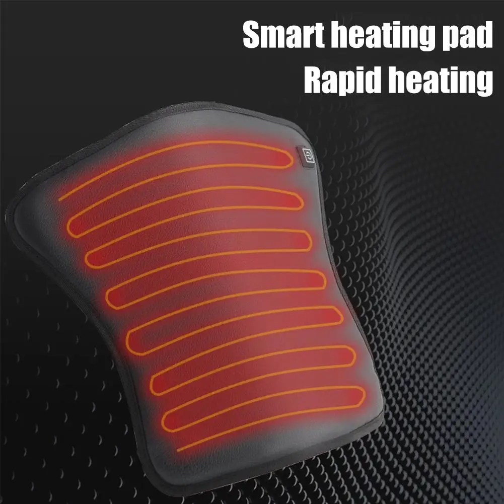 Motorcycle Seat Heated Mat Waterproof Heating Cushion 3 Gear Motorcycle Seat Hot Pad Smart Temperature Control for Winter Warmer