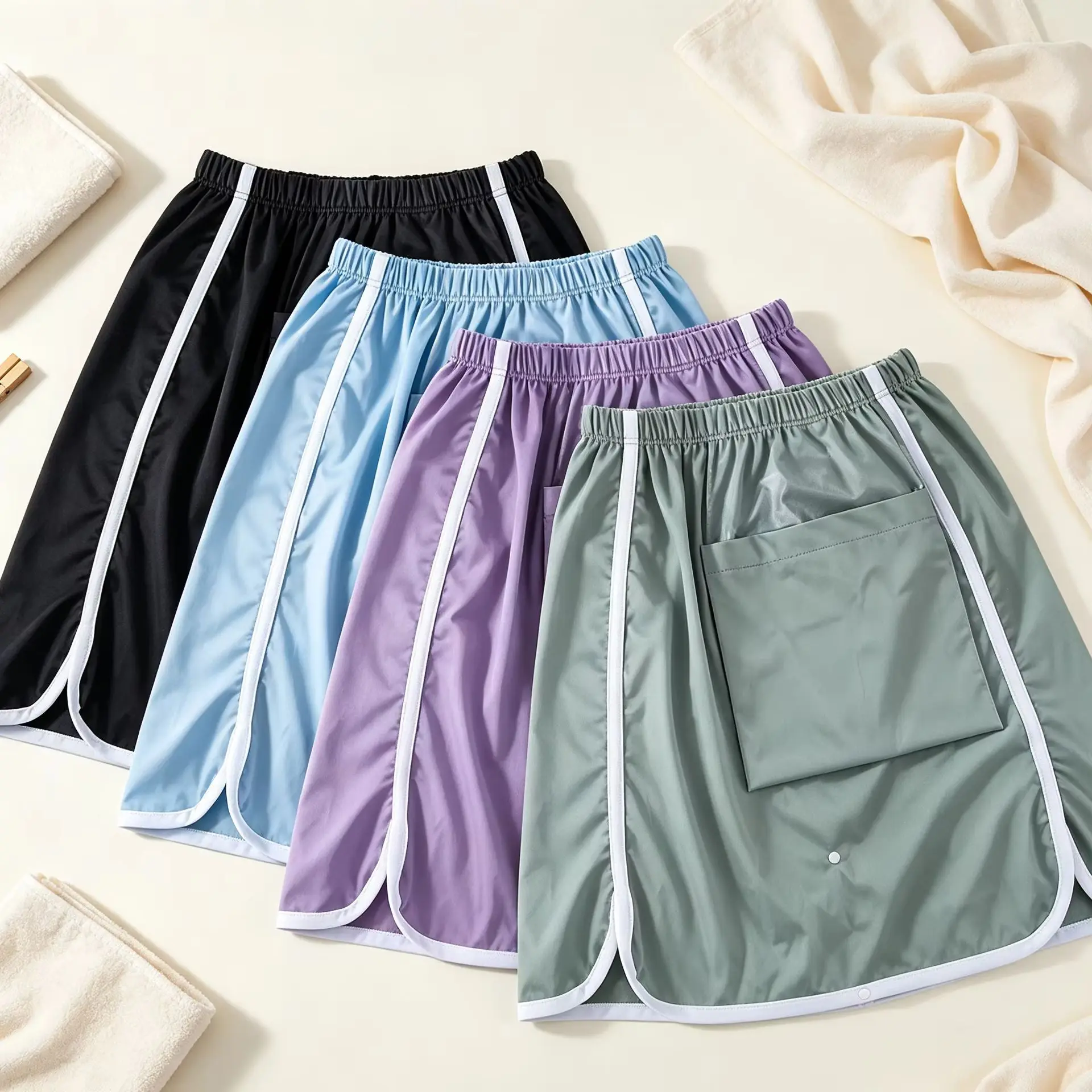 Reusable Washable Adult Incontinence Skirt for Women Waterproof Breathable Leakproof Menstrual Care Anti-Leak Skirt
