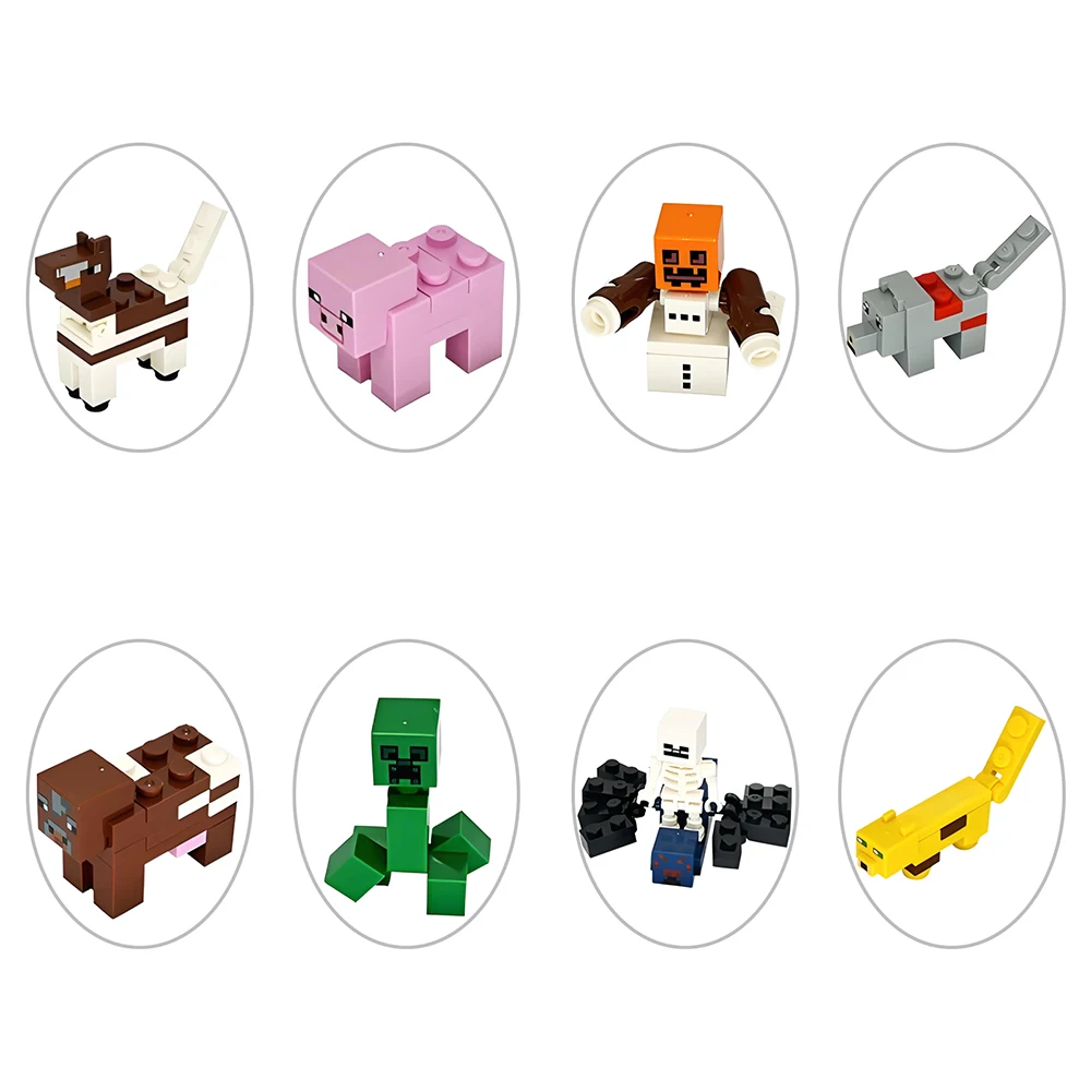 Blocs de construction calendrier de l'avent boîte Anime poupée figurines modèle à collectionner enfants jouets cadeaux de noël compte à rebours de 24 jours pour noël