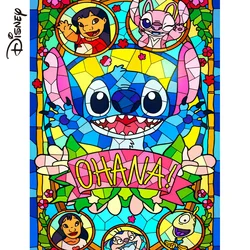 Disney pełny diamentowe kwadraciki haft diamentowy śnieżnobiały haft krzyżykowy obraz Cartoon New Arrival mozaika witraż wystrój domu