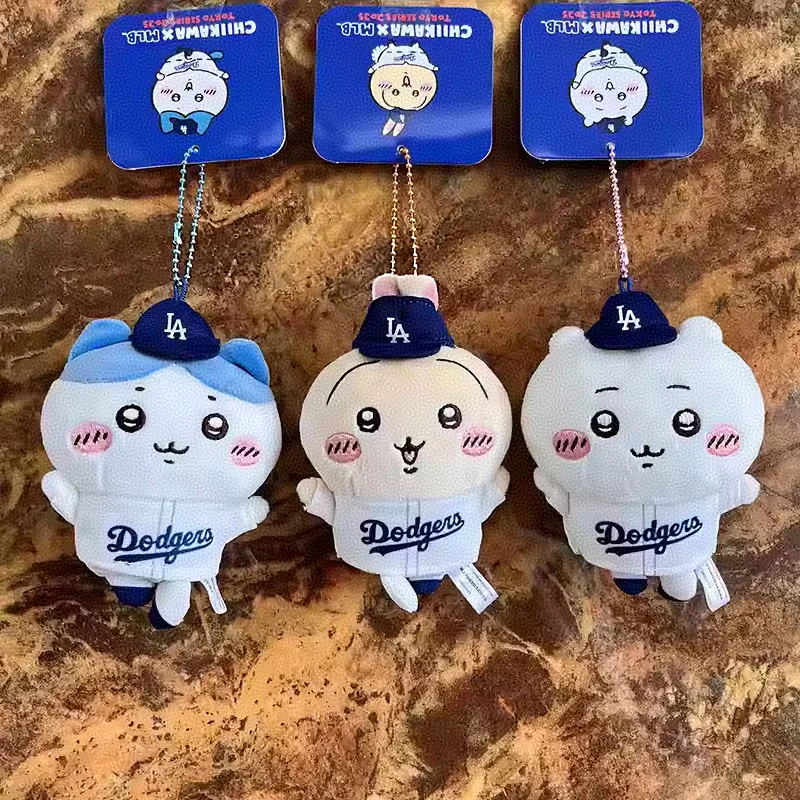 

Usachi Chiikawa Bear Baseball Giants мультфильм Hachiware Usagi Shapeshift Sanrio Hello Kitty Kuromi аниме кулон плюшевая игрушка в подарок