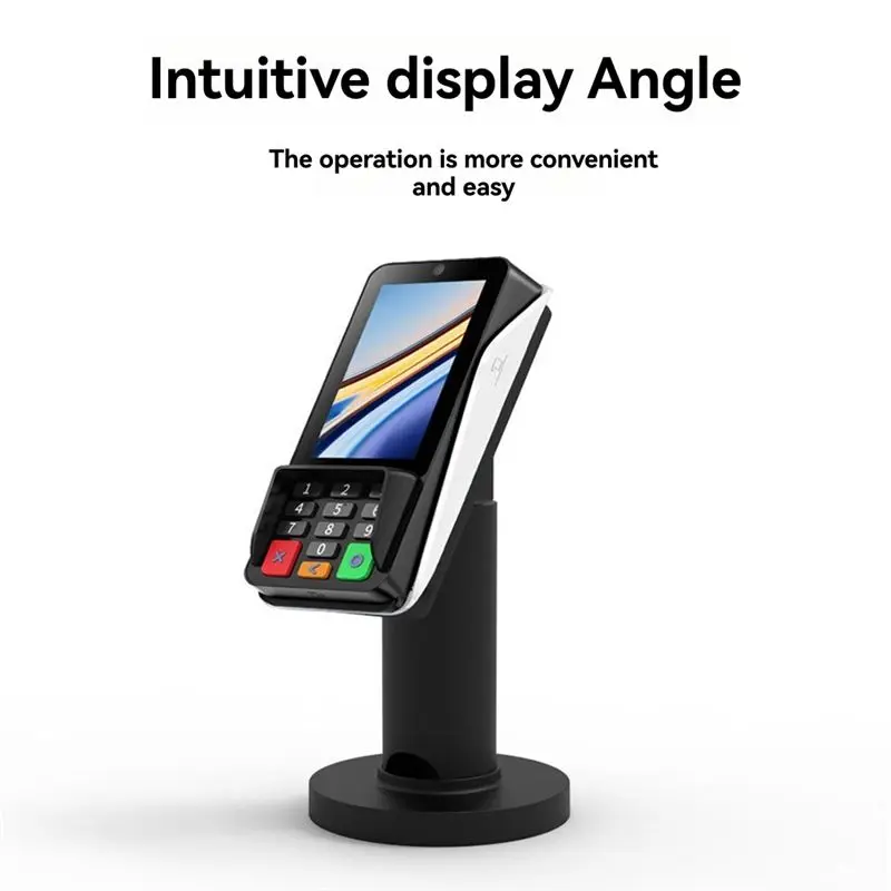360 Degree Stand Holder for S300/A35 Reliable POS Machine Display Bracket Cashiers Rack for Cash Register-AC17