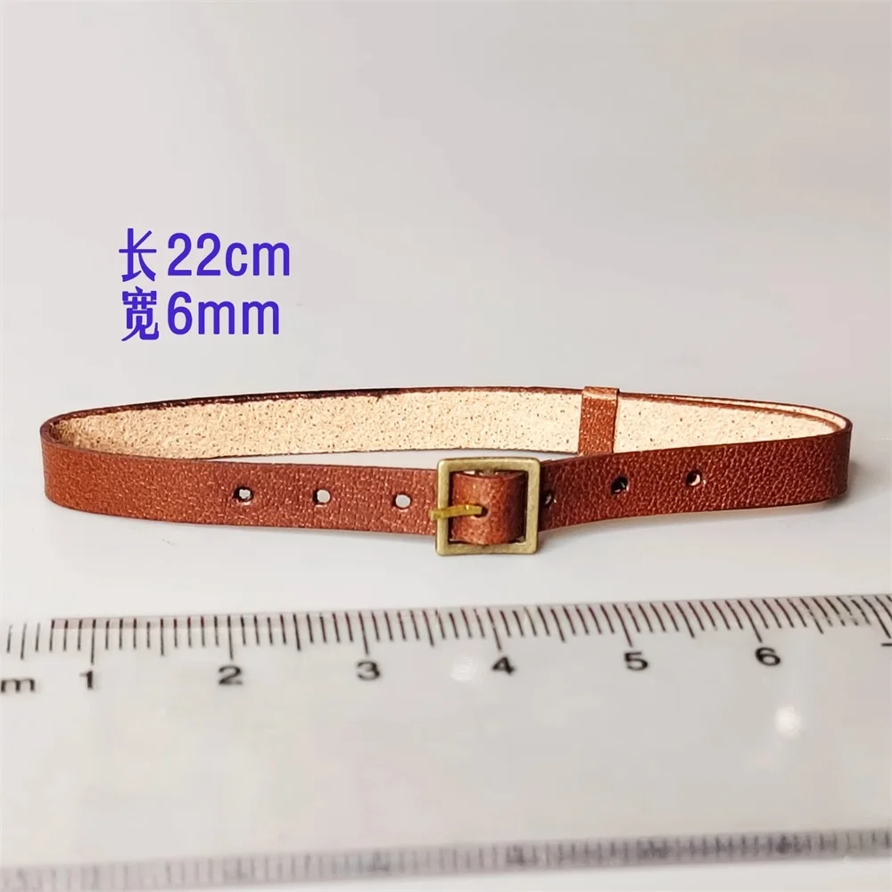 เข็มขัดหนังแท้ขนาดเล็กสำหรับตุ๊กตาทหาร Snail 1/6 ขนาด 12 นิ้ว มีสินค้าพร้อมส่ง