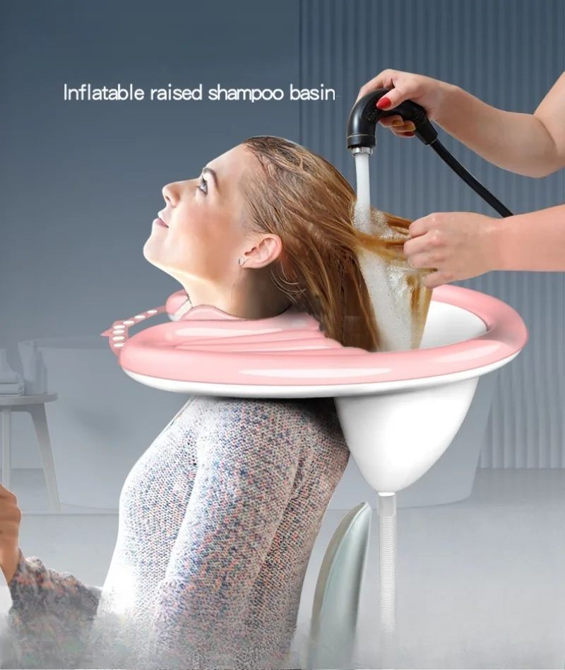 노인 환자 헤어 케어 가정용 샴푸 대야 성인용 업사이드 샴푸 산후 여성용 샴푸