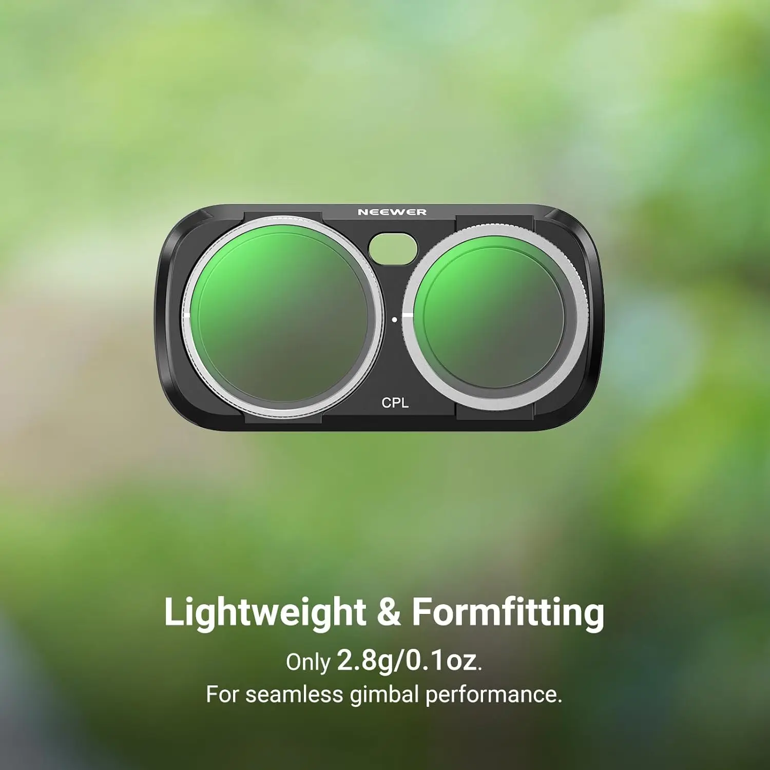 NEEWER ND-Filter-Set, variable Neutraldichte (ND2-32), Gimbal-Kamera-Objektivfilter-Fotografie-Kit, nur für Insta360 Go Ultra – Detail 8