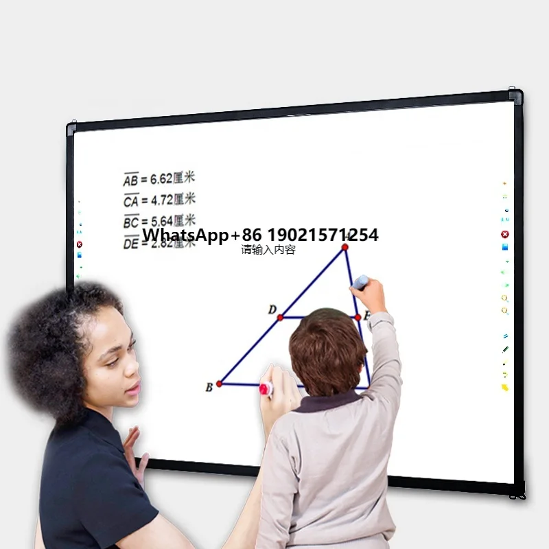 

Riotouch Factory Aluminum Digital Smart Whiteboard Interactive for Classroom Teaching Panel Interactive Whiteboard