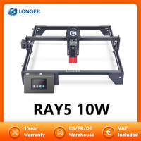 LONGER RAY5 10W Laser Engraver 06x0.06mm Laser Spot Cutting Engraving Machine Touch Screen Offline Carving 32-Bit Chipset Wifi