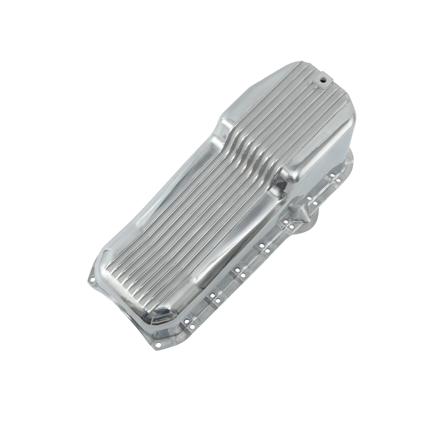 Cárter de óleo de alumínio 305 5.0L 350 5.7L Vortec do selo real 86-02 polido finalizado SBC