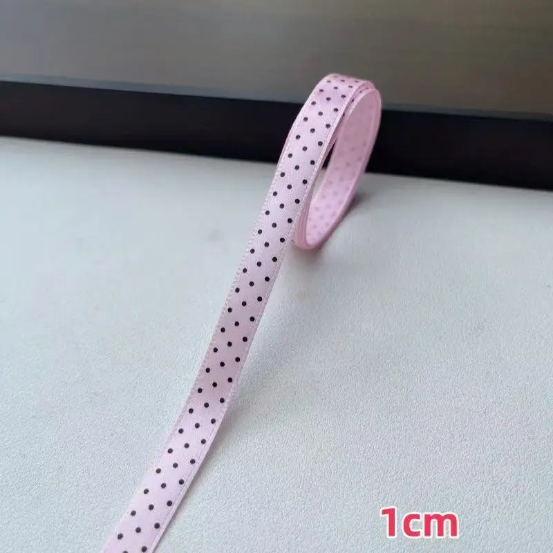 12-teiliges Set aus rosa-braunen gestreiften Bändern, Kombination aus Spitze, handgemachte Schleifen, Haaraccessoires, Geschenkverpackung, DIY-Material, Geschenk – Detail 15