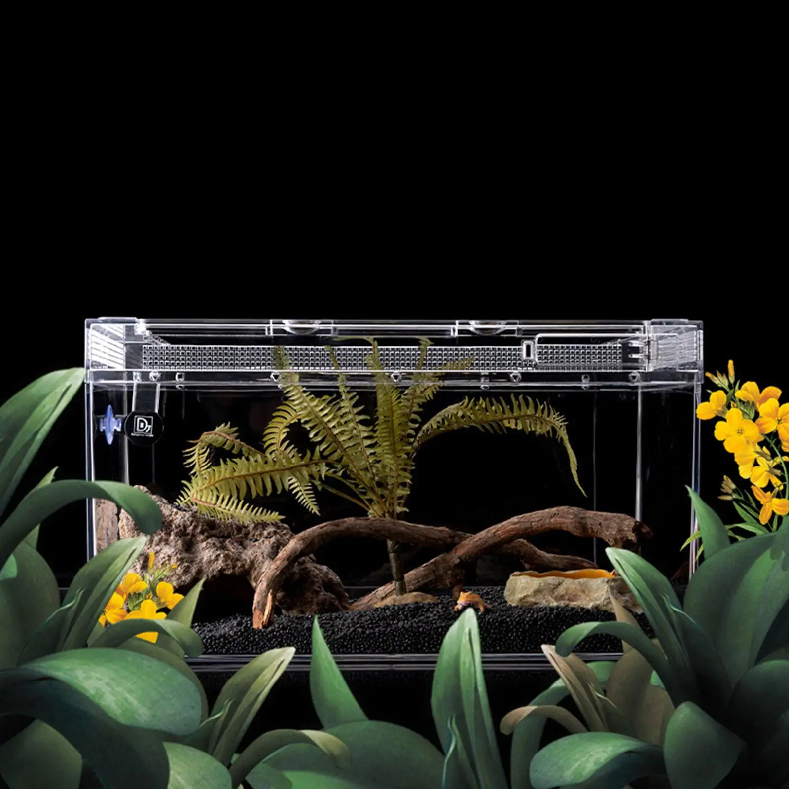 

Reptile Terrarium Tortoise Habitat Fish Tank for Turtle Gecko