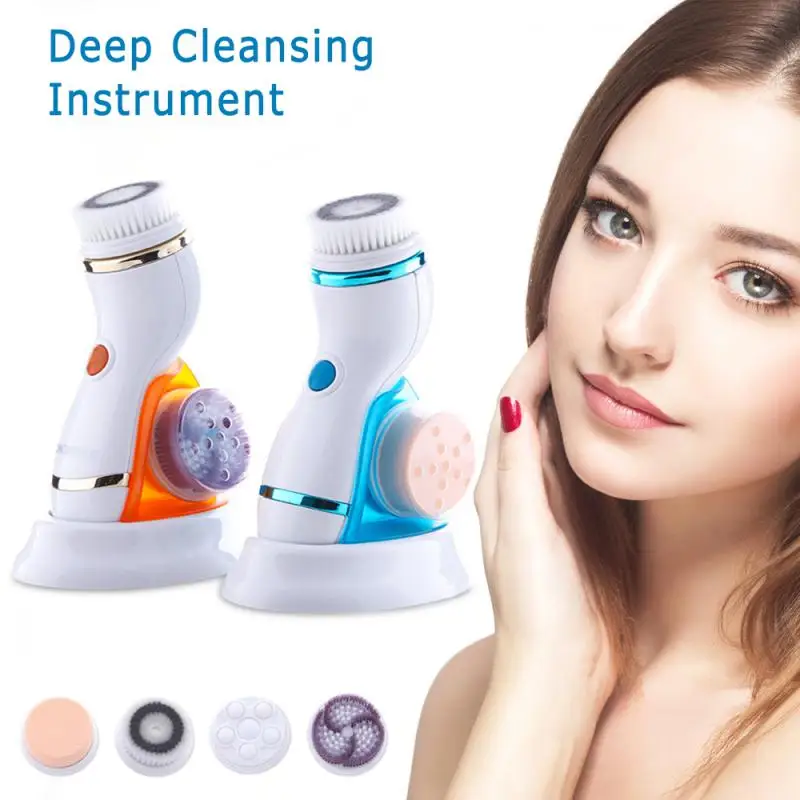 Latest 3D Sonic Facial Cleansing Devices Face Slimming Anti-Aging Anti-wrinkles Beauty Instrument Skin Care Massage Wash Brush